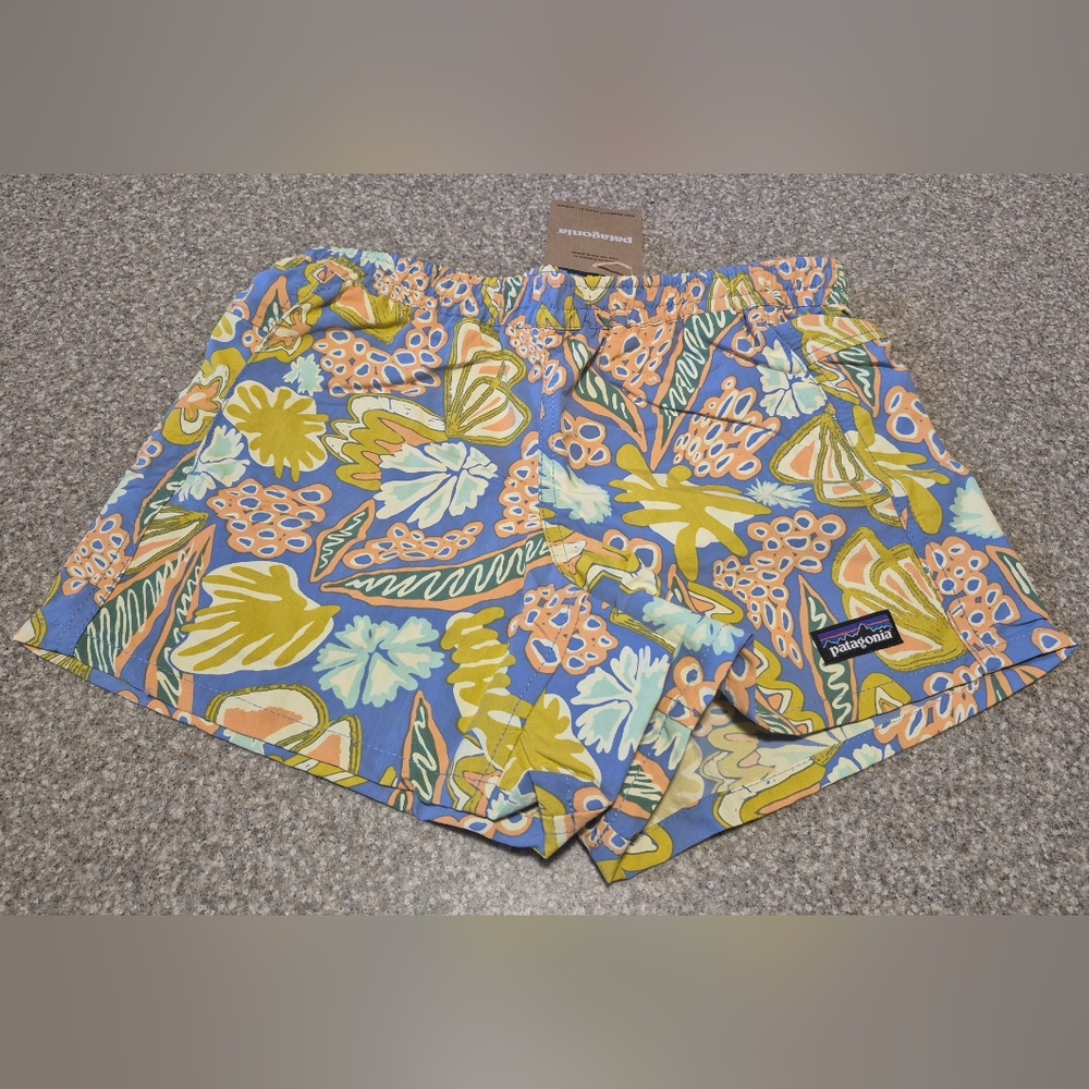 Nwt Girls Patagonia Baggies Size Large